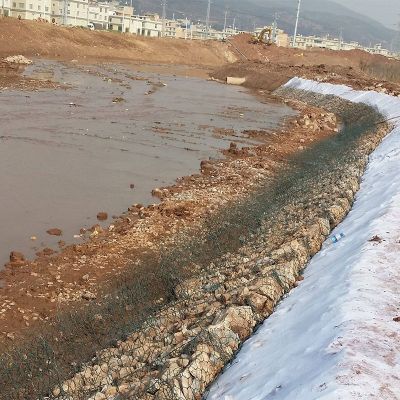 石籠護(hù)坡應(yīng)用于東遼縣強(qiáng)化河道環(huán)境治理工程